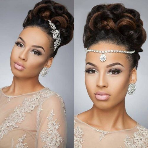 Ebony Wedding Hairstyles (Photo 11 of 15)