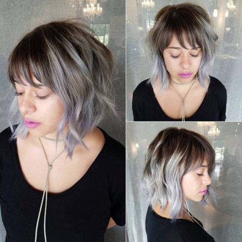 Cute Chopped Bob Hairstyles With Swoopy Bangs (Photo 3 of 20)