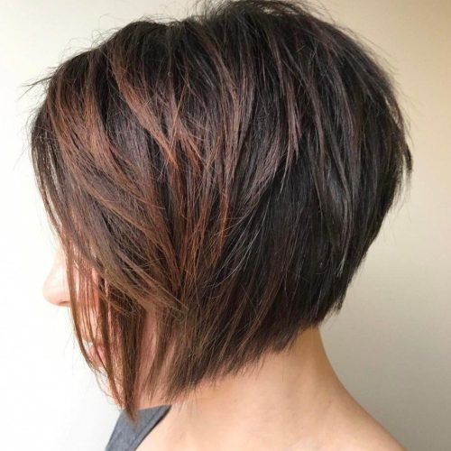 Jaw-Length Choppy Bob Hairstyles With Bangs (Photo 1 of 20)