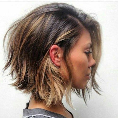 Short Bob Hairstyles With Long Edgy Layers (Photo 17 of 20)