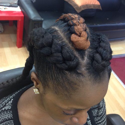 Chunky Cornrows Hairstyles (Photo 8 of 15)