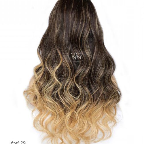 Beachy Waves Hairstyles With Balayage Ombre (Photo 20 of 20)