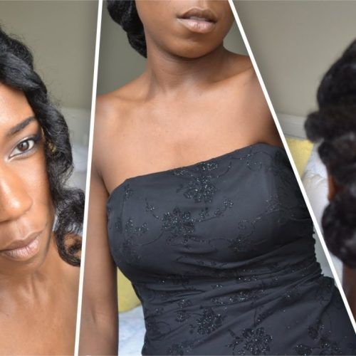 Updos Hairstyles For Natural Black Hair (Photo 15 of 15)
