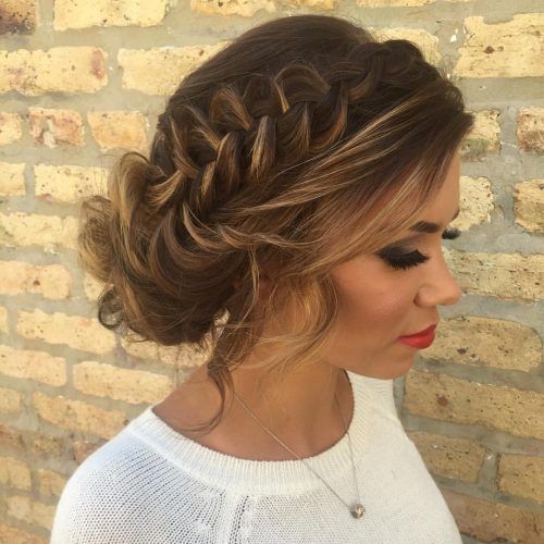 Braided Bun Hairstyles With Puffy Crown (Photo 1 of 20)