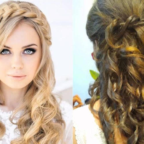 Wedding Guest Hairstyles For Long Curly Hair (Photo 1 of 15)