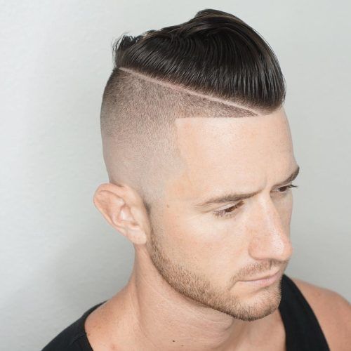 Medium Haircuts With Shaved Side (Photo 17 of 20)