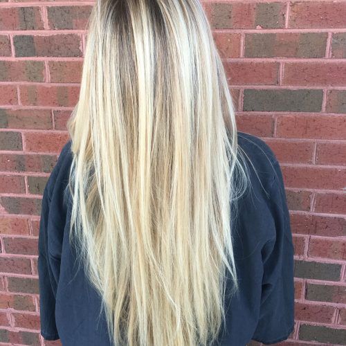 Long Pixie Hairstyles With Dramatic Blonde Balayage (Photo 13 of 20)