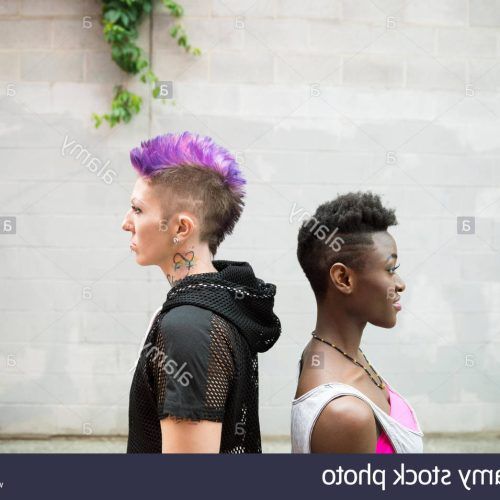 Icy Purple Mohawk Hairstyles With Shaved Sides (Photo 12 of 20)