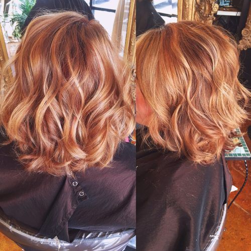 Light Copper Hairstyles With Blonde Babylights (Photo 1 of 20)