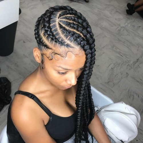 French Braid Hairstyles For Black Hair (Photo 11 of 15)