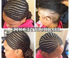 2024 Latest Cornrows Hairstyles for Thin Edges