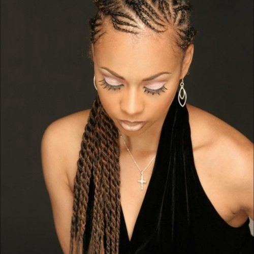 Cornrows Hairstyles For Square Faces (Photo 7 of 15)