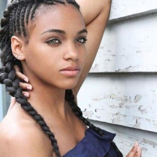 Cornrows Hairstyles For Black Hair (Photo 14 of 15)