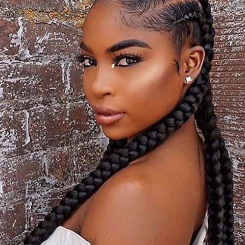 Cornrows Hairstyles For Black Woman (Photo 8 of 15)