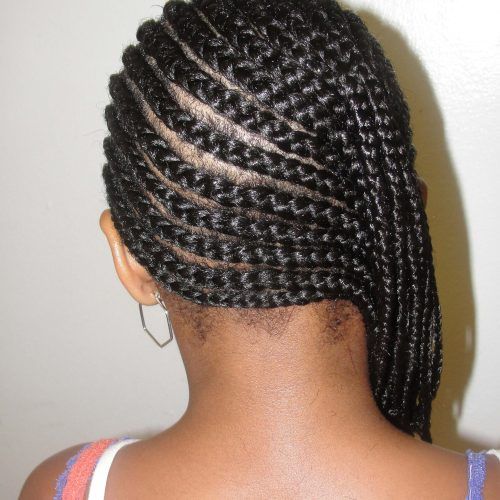 Easy Cornrows Hairstyles (Photo 12 of 15)