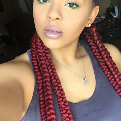 Red Cornrows Hairstyles (Photo 1 of 15)