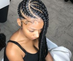 15 Collection of Cornrows Hairstyles with Braids