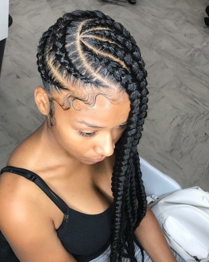 15 Collection of Cornrows Hairstyles with Braids