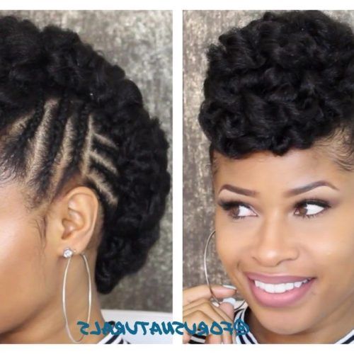 Twisted Faux Hawk Updo Hairstyles (Photo 5 of 20)