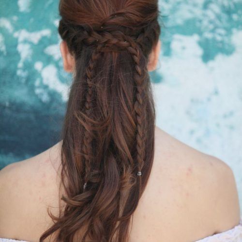 Braids And Bouffant Hairstyles (Photo 12 of 20)