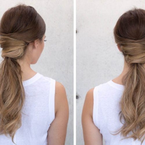 The Criss-Cross Ponytail Hairstyles (Photo 1 of 20)