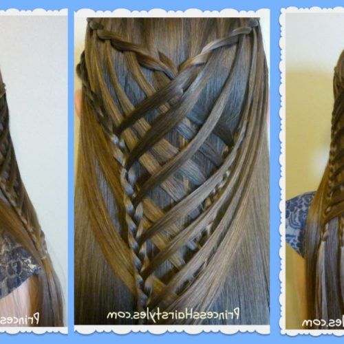 Waterfall Mermaid Braid Hairstyles (Photo 7 of 20)