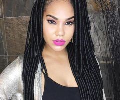 20 Best Ideas Straight Mini Braids with Ombre