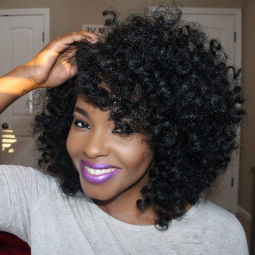 Bouncy Curly Black Bob Hairstyles (Photo 2 of 20)