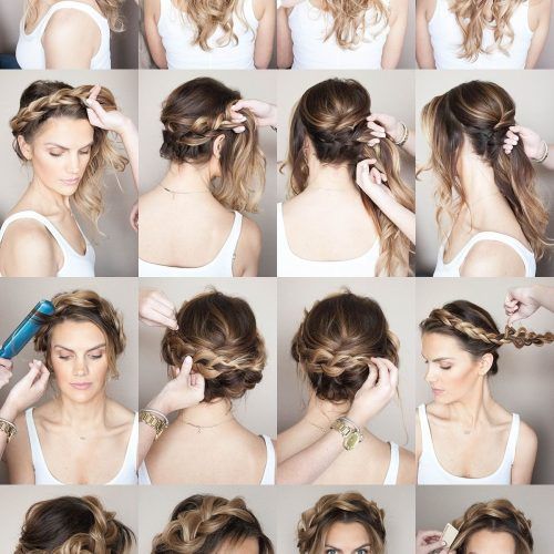 Halo Braid Hairstyles With Bangs (Photo 11 of 20)