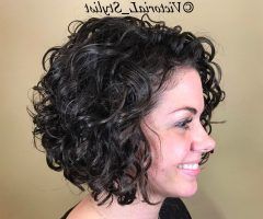20 Best Collection of Naturally Curly Bob Hairstyles