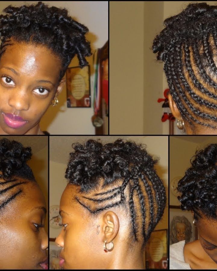 15 Best Collection of Braided Hairstyles on Short Natural Hair