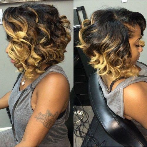 Curly Bob Hairstyles For Black Women (Photo 7 of 15)