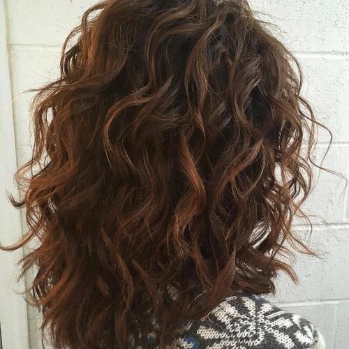 Wavy Curly Medium Hairstyles (Photo 2 of 20)