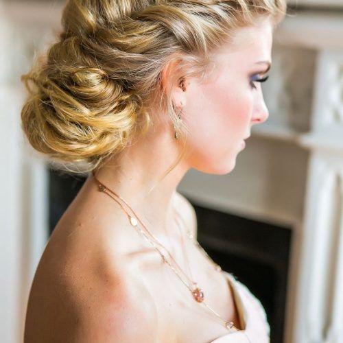 Updo Hairstyles For Thick Hair (Photo 4 of 15)