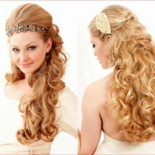Wedding Hairstyles With Curls (Photo 9 of 15)