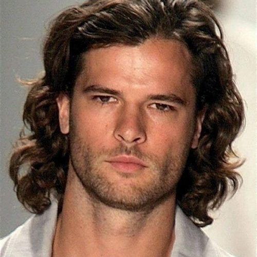Long Curly Haircuts For Men (Photo 4 of 15)