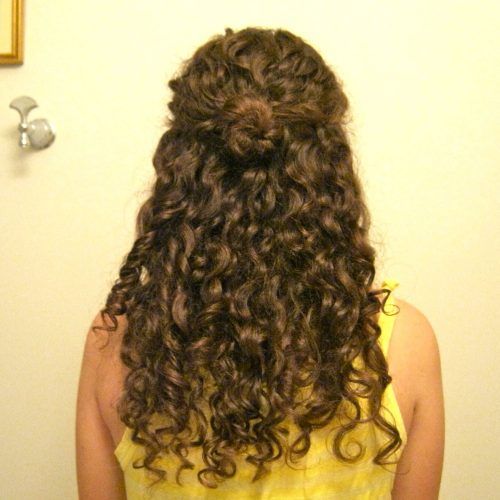 Half Curly Updo Hairstyles (Photo 8 of 15)