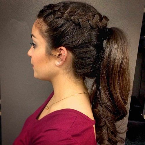 Easy High Pony Hairstyles For Curly Hair (Photo 18 of 20)