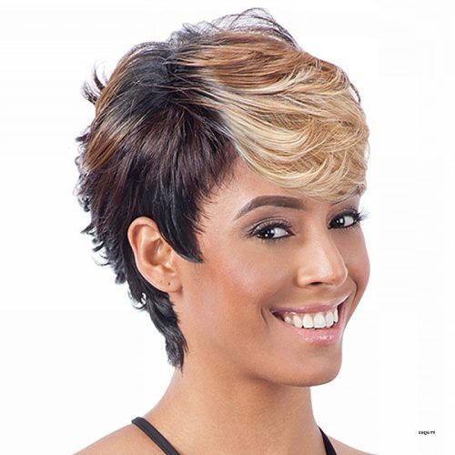 Short Black Pixie Hairstyles For Curly Hair (Photo 6 of 20)
