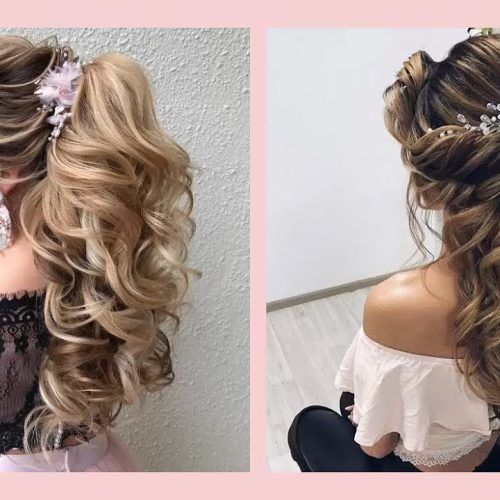 Gorgeous Waved Prom Updos For Long Hair (Photo 14 of 20)