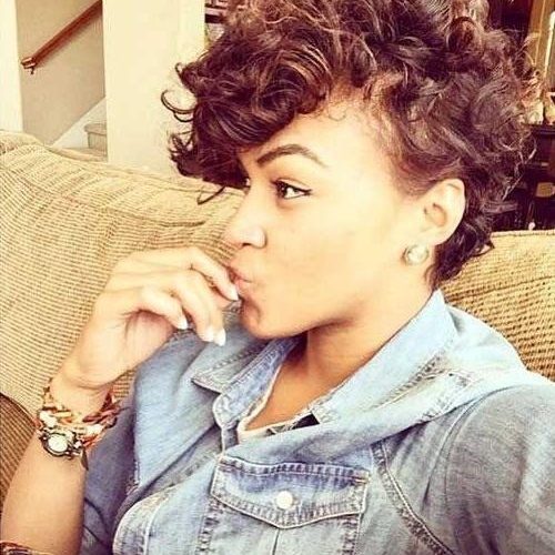 Naturally Curly Pixie Haircuts (Photo 20 of 20)
