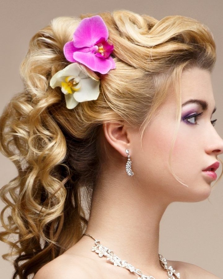 15 Ideas of Loose Updos for Curly Hair