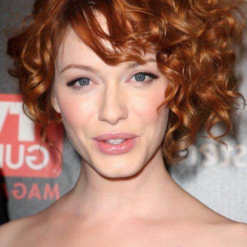Voluminous Curly Updo Hairstyles With Bangs (Photo 6 of 20)