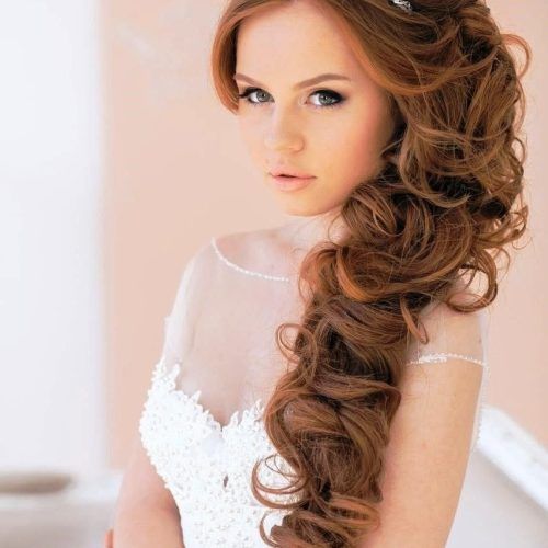 Wedding Hairstyles With Crown (Photo 1 of 15)
