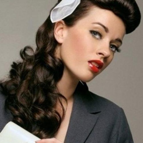 1950S Long Hairstyles (Photo 20 of 20)