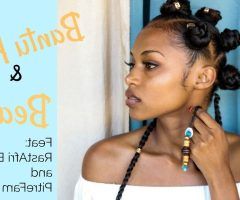2024 Latest Bantu Knots and Beads Hairstyles