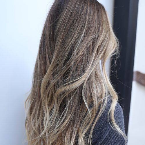 Beachy Waves With Ombre (Photo 3 of 18)