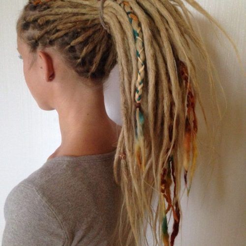 Blonde Ponytail Hairstyles With Yarn (Photo 15 of 20)