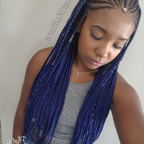 Blue Braided Festival Hairstyles (Photo 19 of 20)