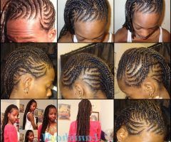 15 Collection of Box Braids and Cornrows Mohawk Hairstyles